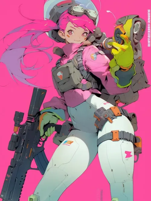 Cyberpunk Waifu #449