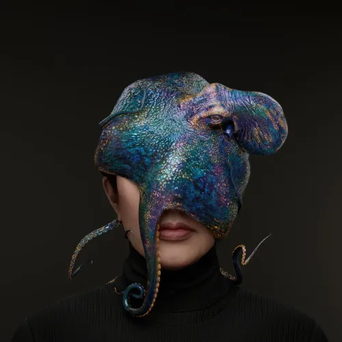 Portrait with Octopus #498