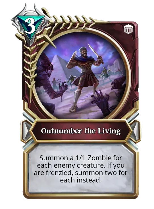 Outnumber the Living #105738383