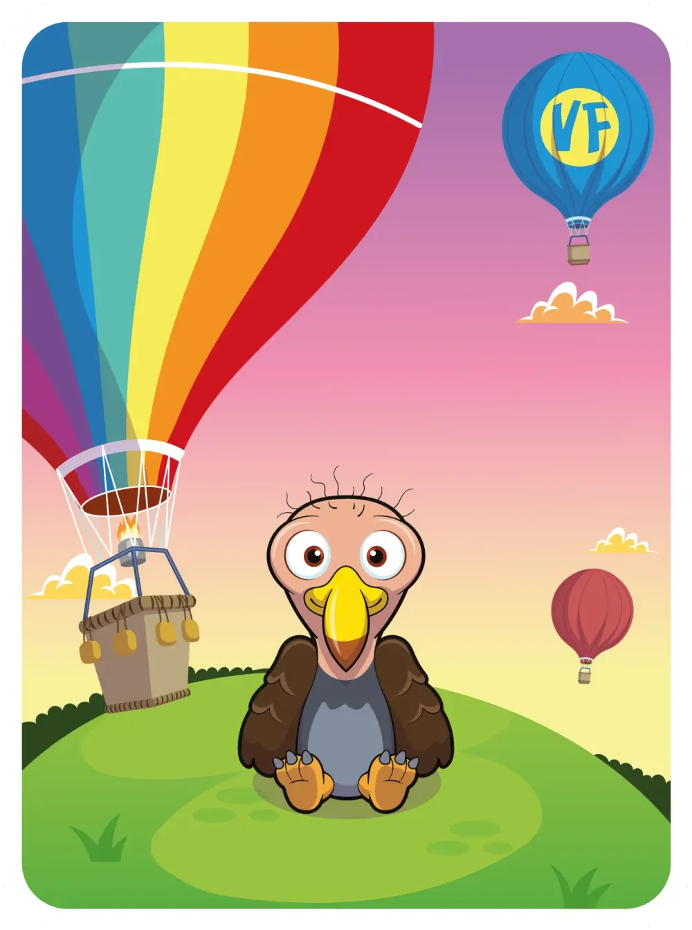 Bubbly Buzzard #33589