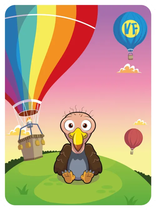 Bubbly Buzzard #33589