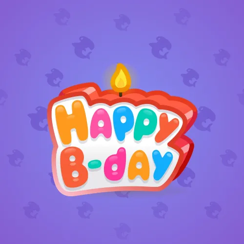 B-Day Candle #101037