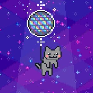 Disco Nyan Balloon #28