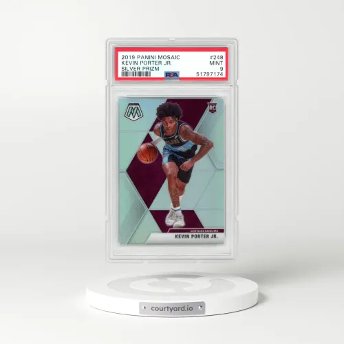2019 Panini Mosaic #248 Kevin Porter Jr. - Silver Prizm (PSA 9 MINT)