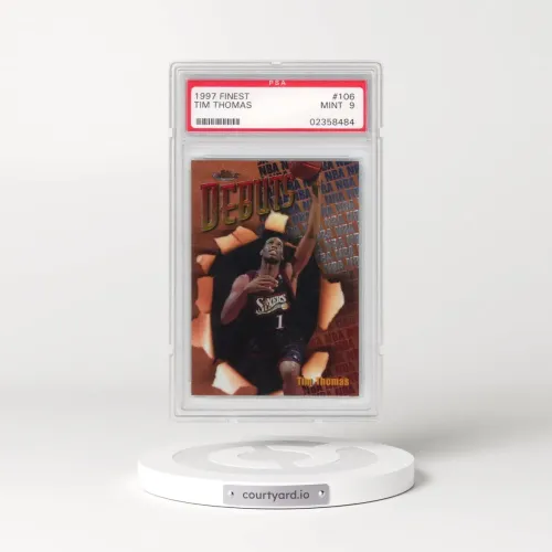 1997 Finest #106 Tim Thomas (PSA 9 MINT)