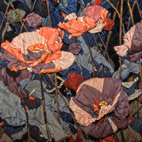 Gathered in Bloom and Drape #131