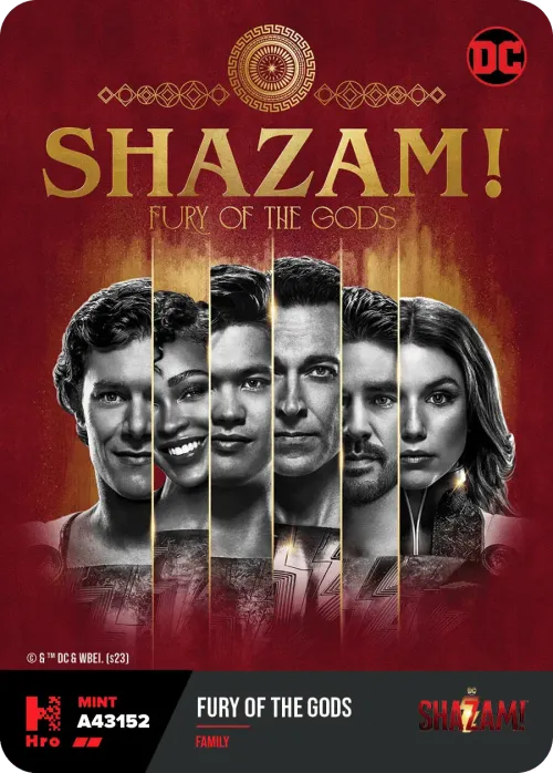 A43152 2022 Shazam! Family Fury of the gods