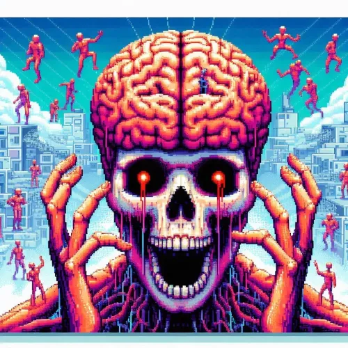 Pixel Art _DSC The Brain  #4