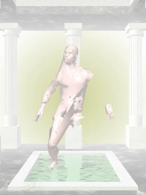 The Dancing Peach Blossom Man #1404