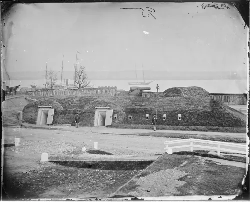 Forts on Potomac River. - Battery Rodgers, below Alexandria #470