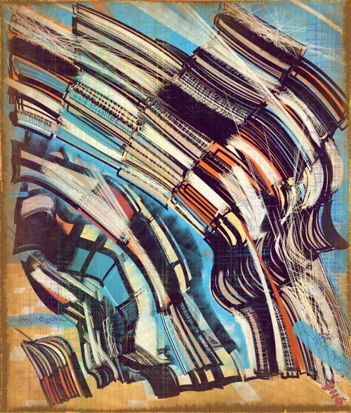 Amplitudes of Canvas #16