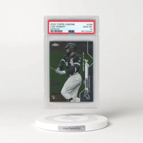 2020 Topps Chrome Update #U58 Luis Robert (PSA 10 GEM MINT)
