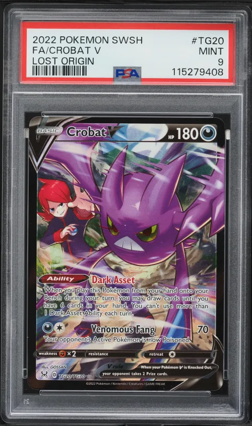2022 #TG20 Full Art/Crobat V PSA