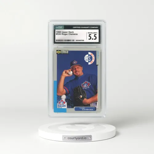 1998 Upper Deck #530 Roger Clemens (CGC 5.5 EX+)