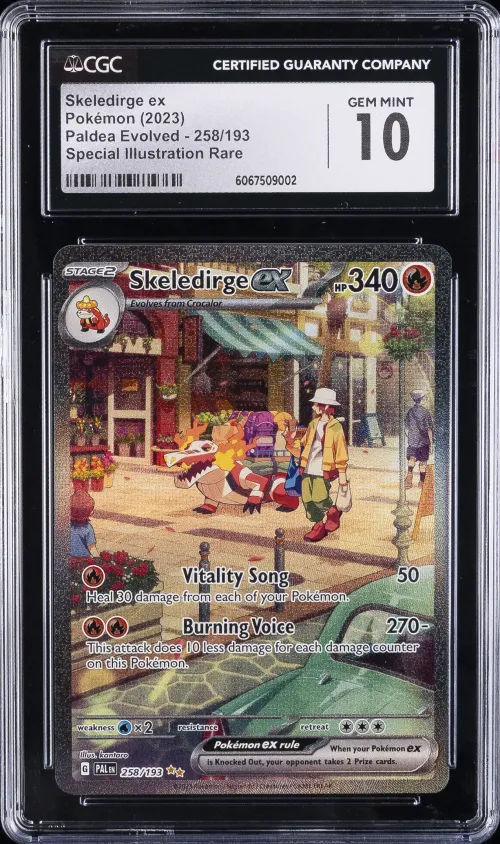 2023 #258 Skeledirge EX CGC 10 P