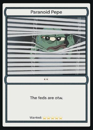 PARANOIDPEPE | Series 12 Card 24