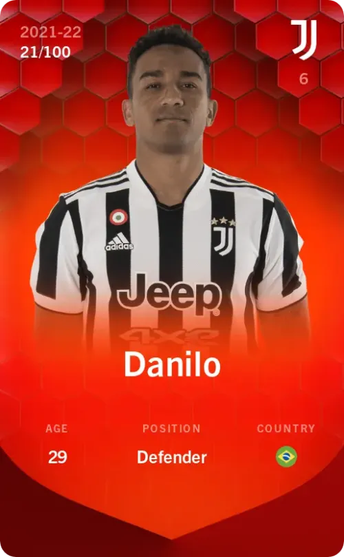Danilo 2021-22 • Rare 21/100