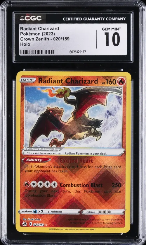 2023 #020 Radiant Charizard CGC