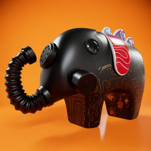 Miloverso Elephant #0483