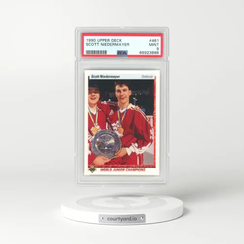 1990 Upper Deck #461 Scott Niedermayer (PSA 9 MINT)