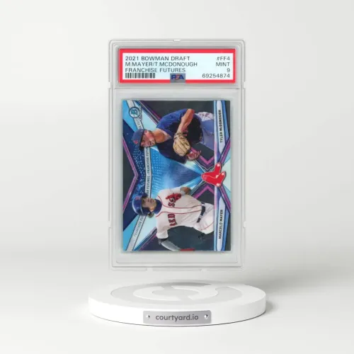 2021 Bowman Draft Franchise Futures #FF4 Marcelo Mayer/Tyler Mcdonough (PSA 9 MINT)
