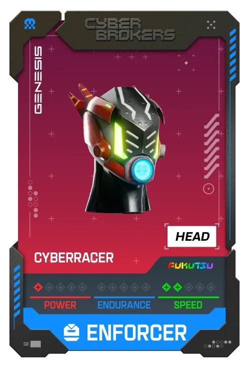 CyberRacer Enforcer Head #22511