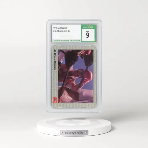 1991 All World #36 Muhammad Ali (CSG 9 MINT)