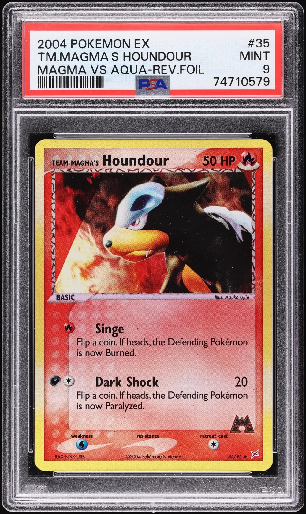 2004 #35 Team Magma's Houndour-R