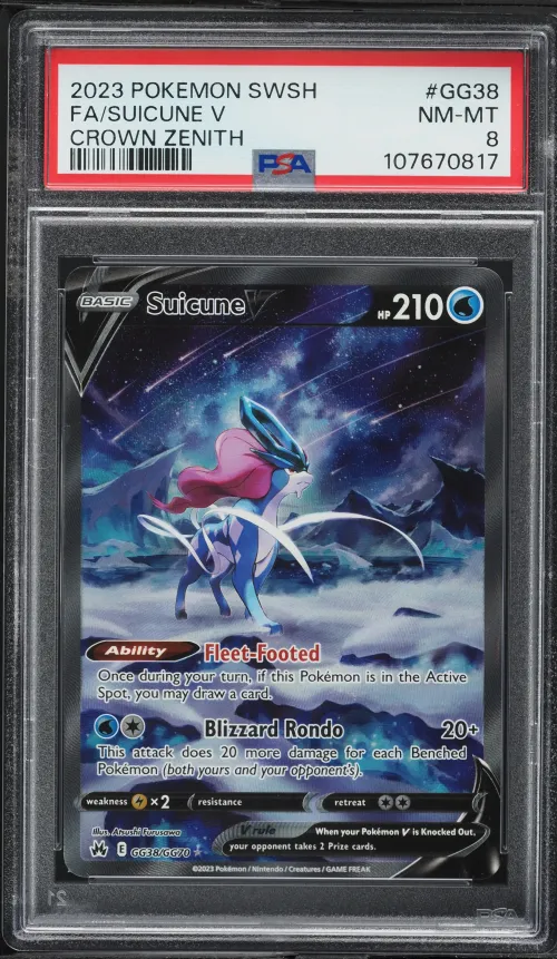 2023 #GG38 Full Art/Suicune V PS