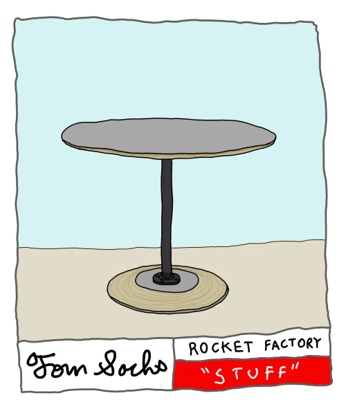 Gray Tulip Table #21