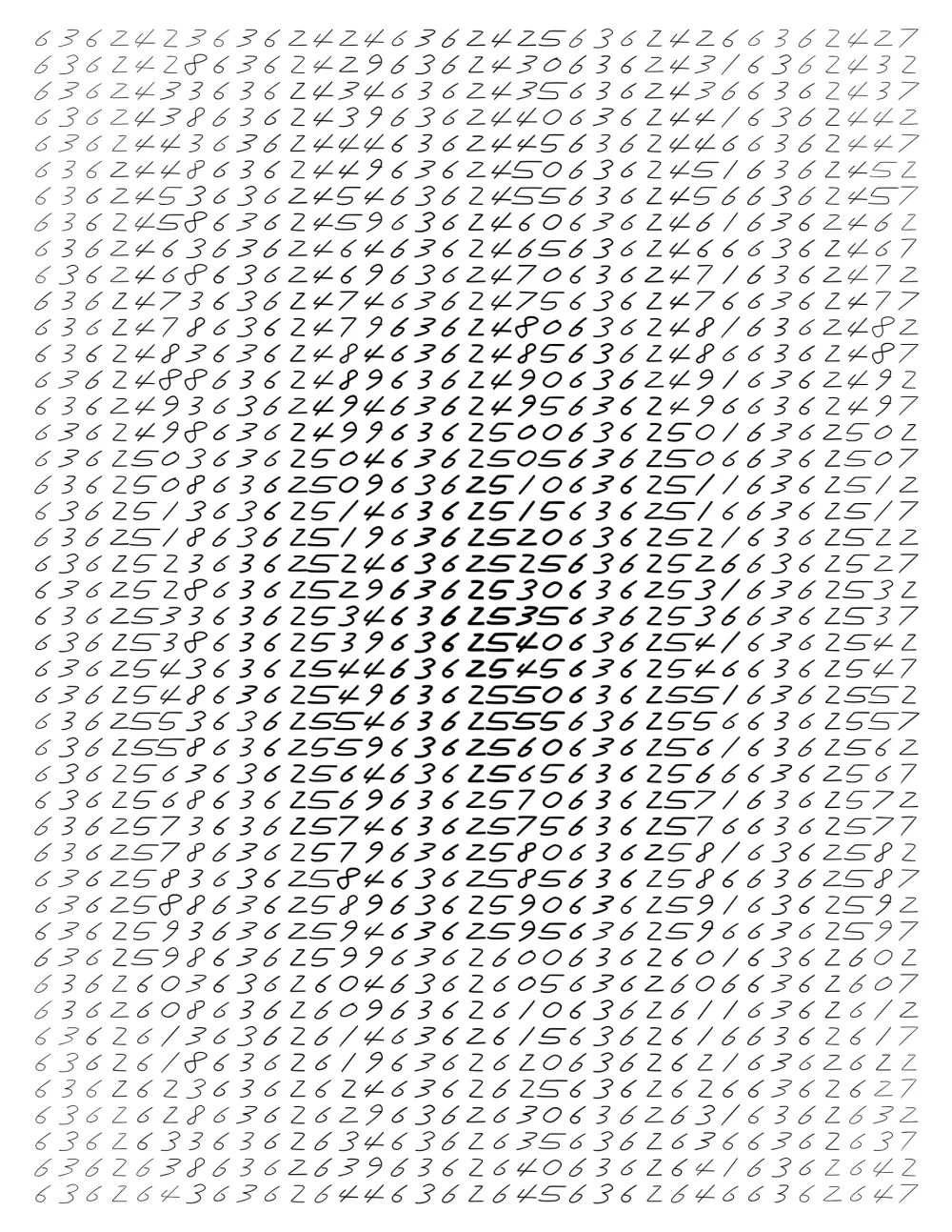 Endless (5,607,250 to Infinity) #2599
