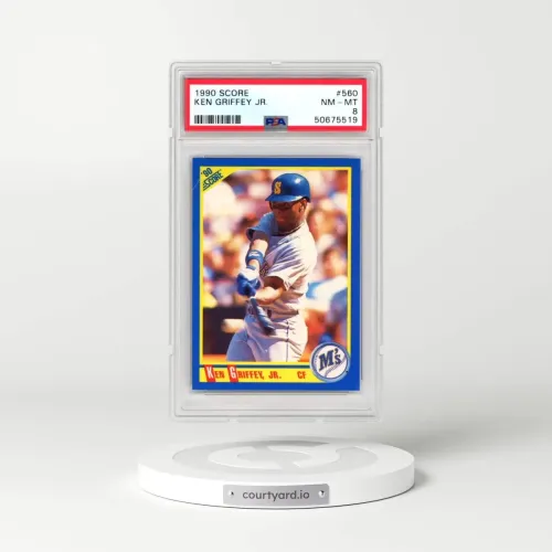 1990 Score #560 Ken Griffey Jr (PSA 8 NM-MT)