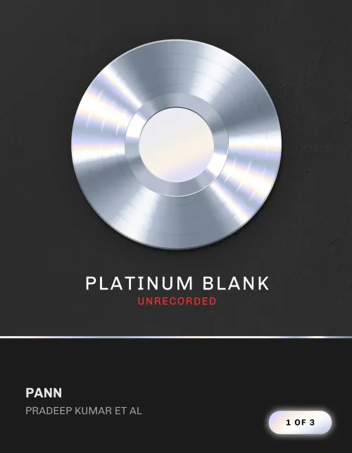 பண் (Pann) Platinum Blank #4284000