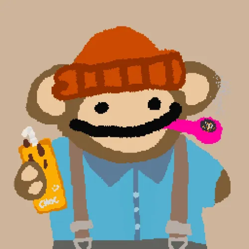 Bitcoin Puppet ＃3716 （＃53109425）