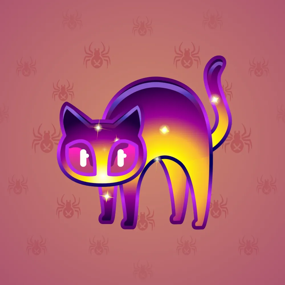 Scared Cat #18211