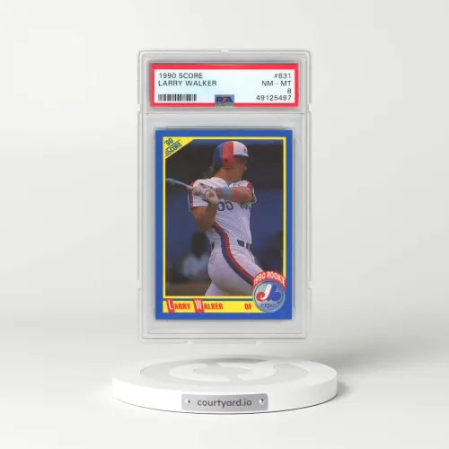1990 Score #631 Larry Walker (PSA 8 NM-MT)