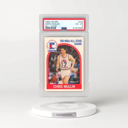 1989 Hoops #230 Chris Mullin - All-Star (PSA 4 VG-EX)