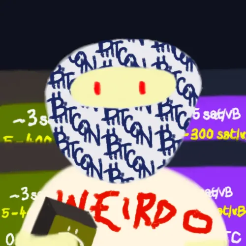 Bitcoin Weirdos #9506 (#96551324)
