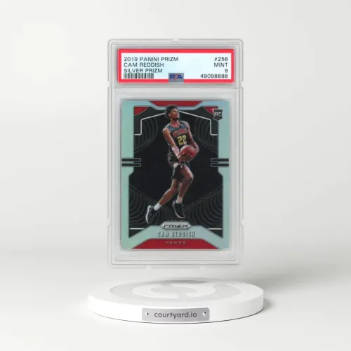 2019 Panini Prizm #256 Cam Reddish - Silver Prizm (PSA 9 MINT)