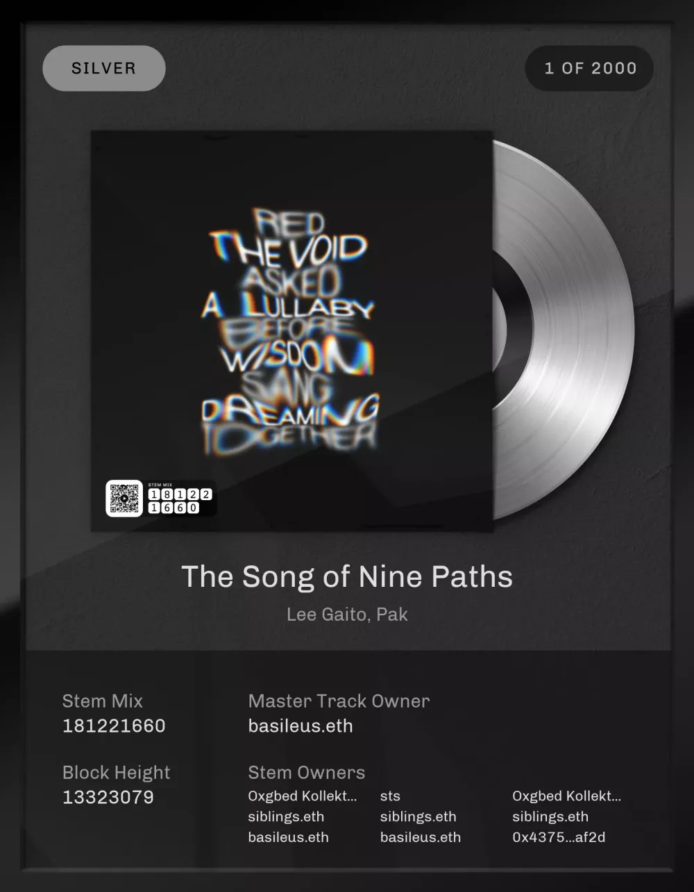 TheSongofNinePathsSilverEdition(Mix:181221660) #600