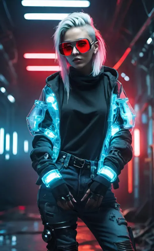 Cyber punk women #3184