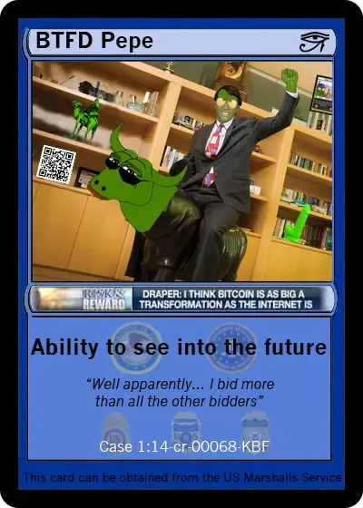 BTFDPEPE | Series 18 Card 25