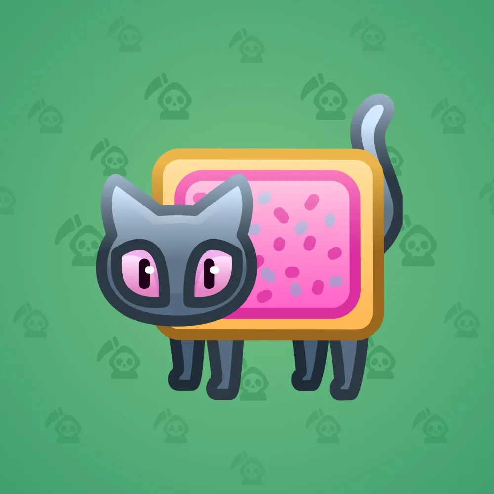 Scared Cat #1729