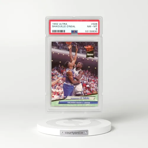 1992 Ultra #328 Shaquille O'Neal (PSA 8 NM-MT)