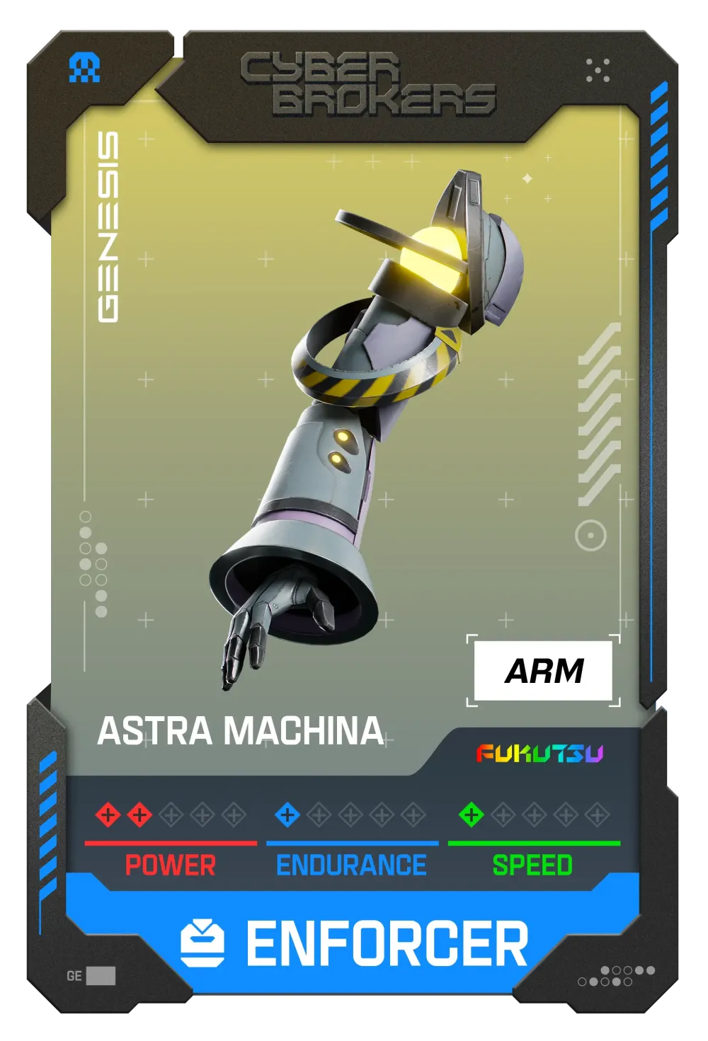 Astra Machina Enforcer Arm  #10619