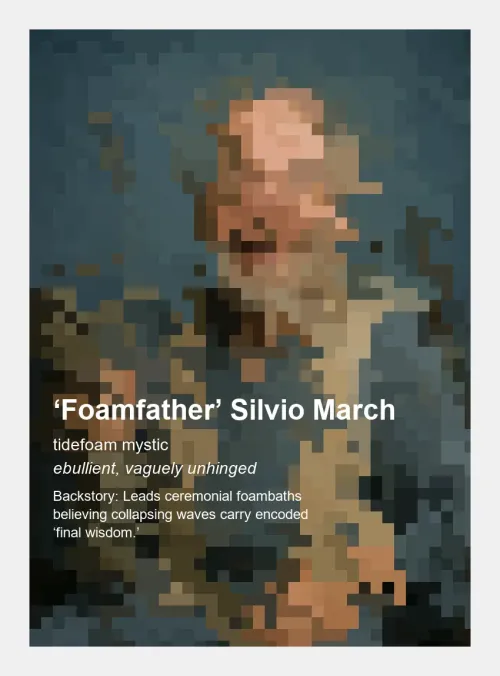 ‘Foamfather’ Silvio March #5