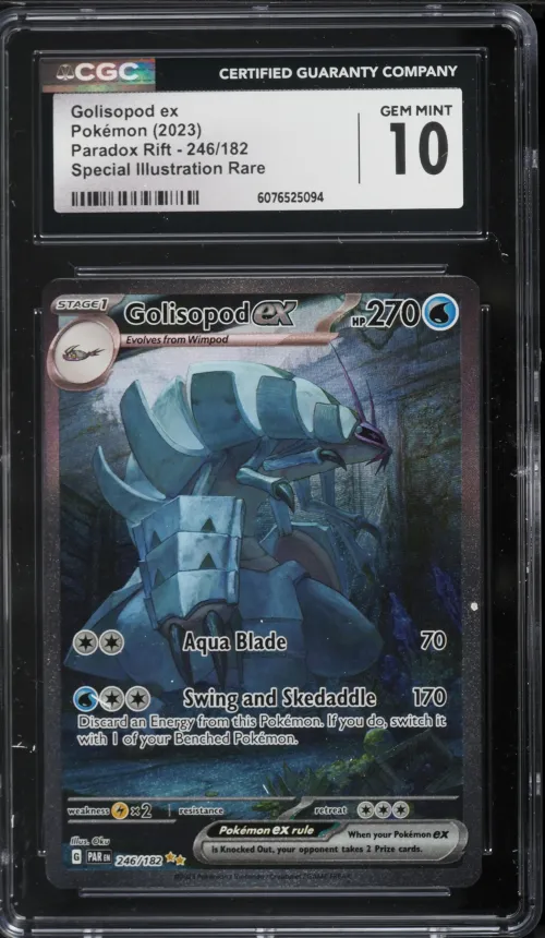 2023 #246 Golisopod EX CGC 10 Pa