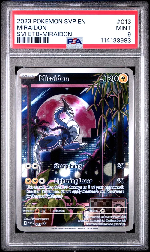 2023 #013 Miraidon PSA 9 Svp EN-