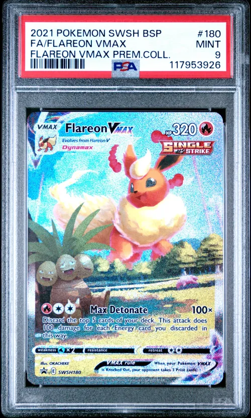 2021 #180 Full Art/Flareon Vmax