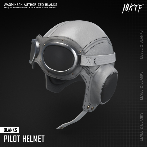 Blank Pilot Helmet #65545